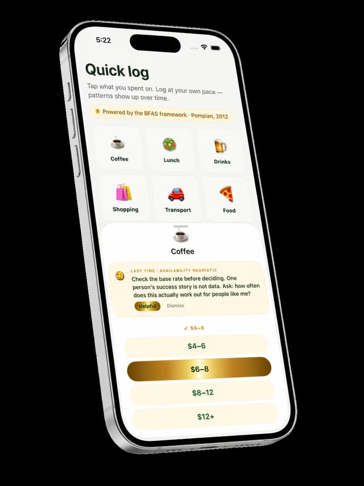 GoldMind Quick Log