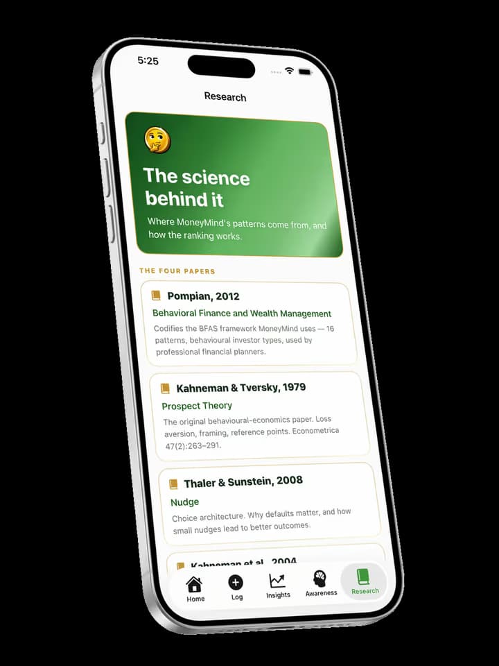 GoldMind Research tab